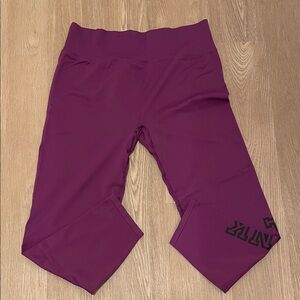 Victoria's Secret Pink Active Purple Leggings
